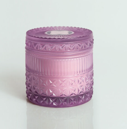 Blue Jean Faceted Jar - 11 oz