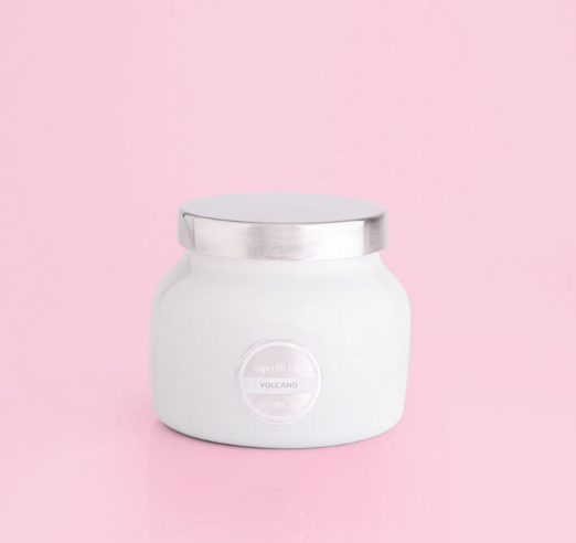 Volcano White Petite Jar - 8oz.