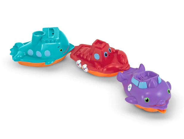 Melissa and Doug Linking Boat Bath Toys