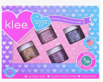 Mermaid Paradise - Klee Biodegradable Glitter Gel 4PC Set
