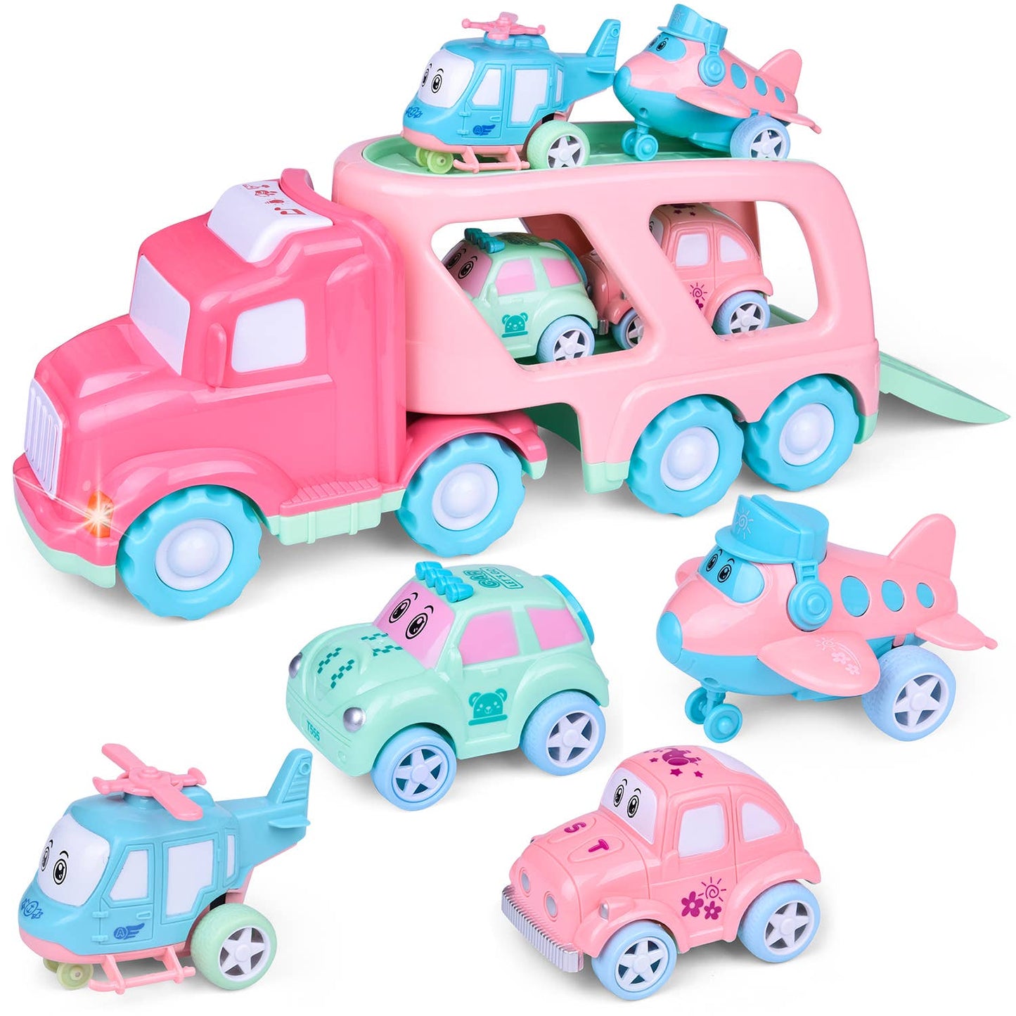 Cartoon Vehicles Car Carrier
