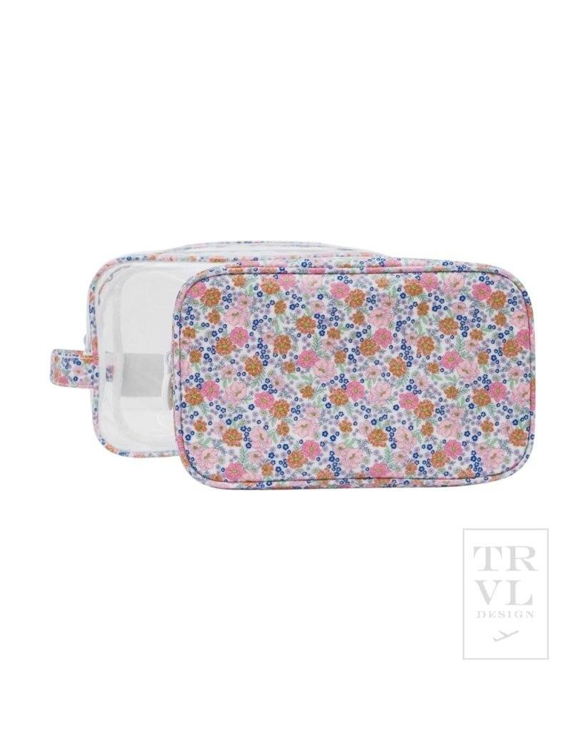 DUO FLORAL CLEAR BAG - GARDEN FLORAL
