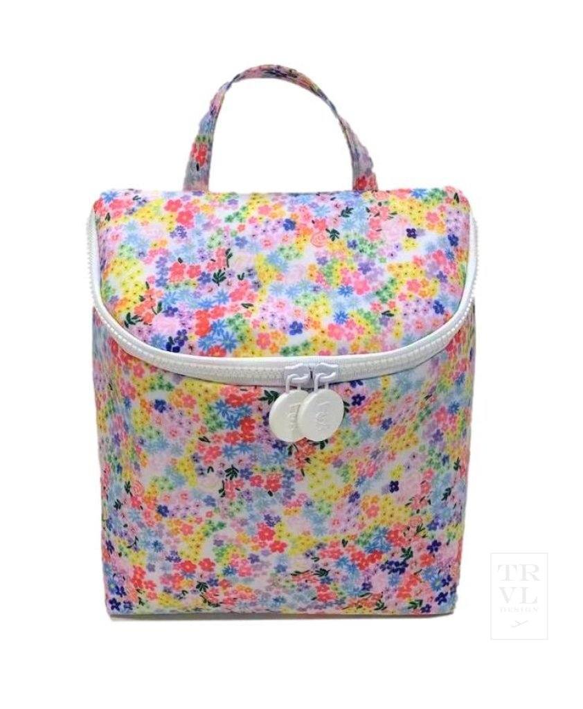 TAKEAWAY LUNCH TOTE - MEADOW FLORAL