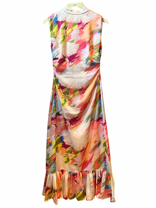 Estelle Maxi Dress White Multi