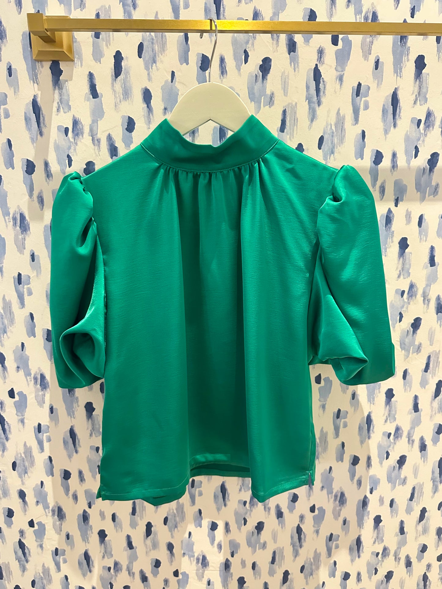 Carmen Top-Dynasty Green