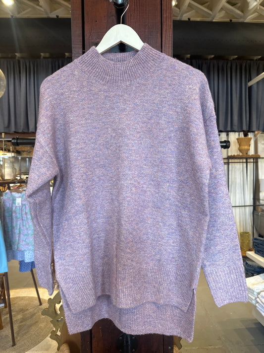 Ladies Knitted Sweater - Mauve