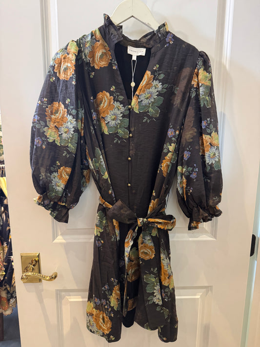 Mocha Mini Bloom Dress