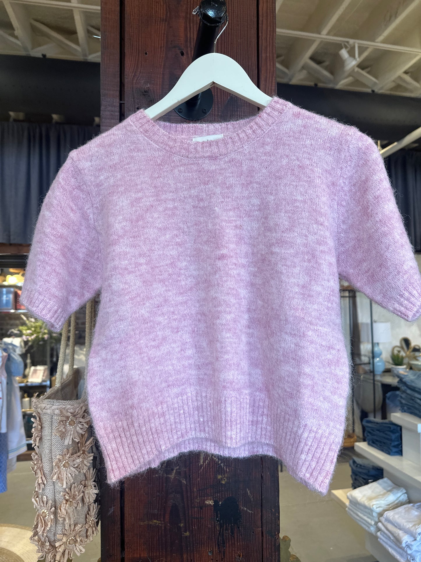 Young Ladies Knitted Sweater - Light Pink