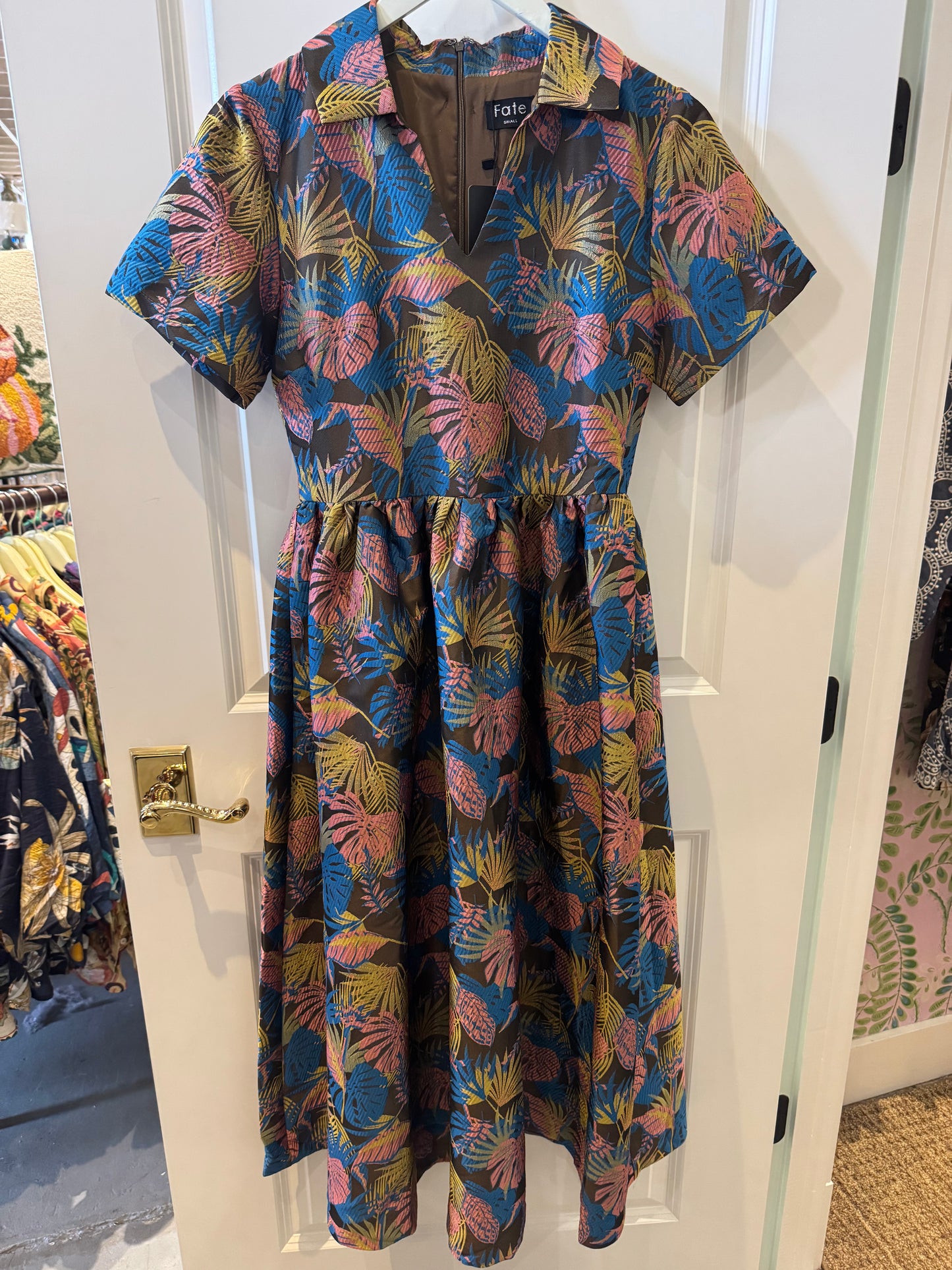 Army Green Multi Dress