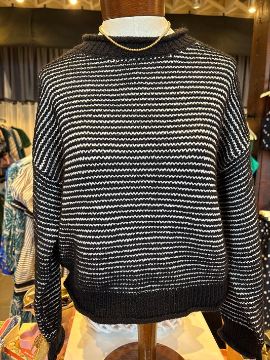 The Chloe Sweater-Black