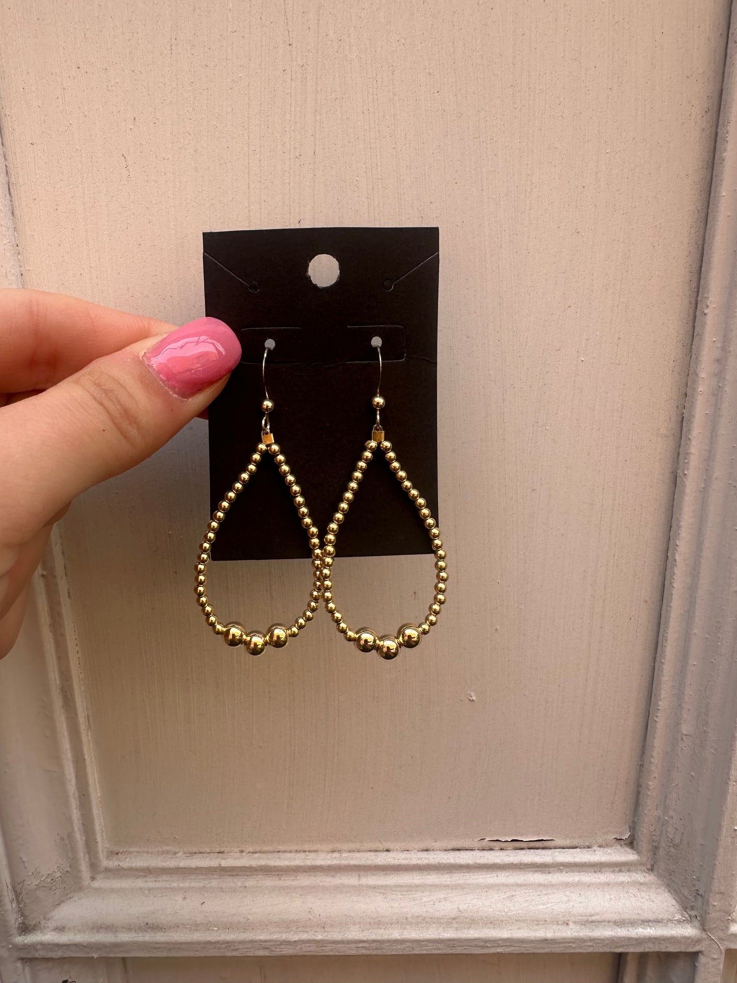 Gold Filled 2.5,5mm Beaded Earring