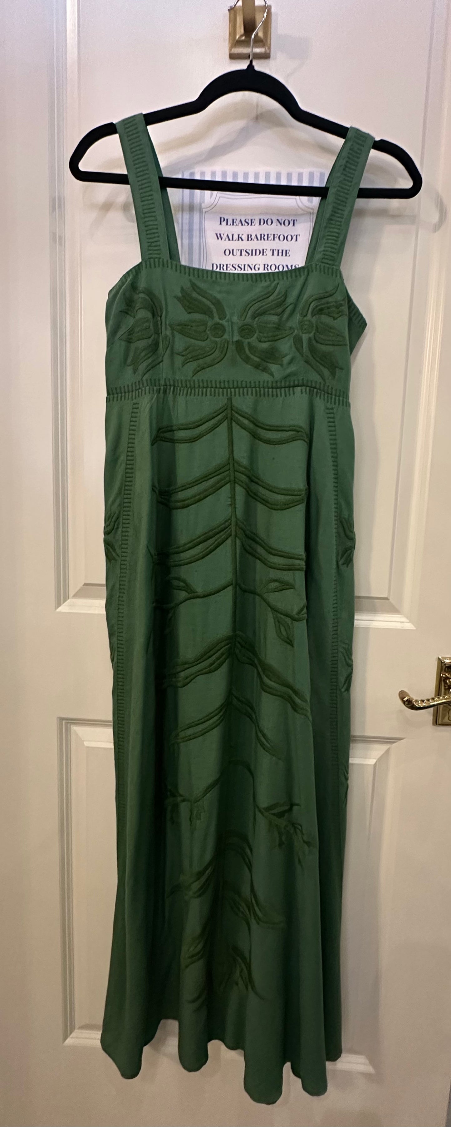Fairway Liza Dress in Emerald Green