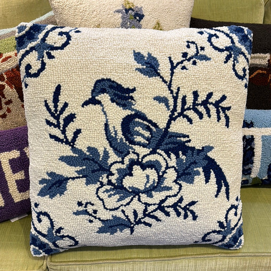 Bluebird Hook Pillow