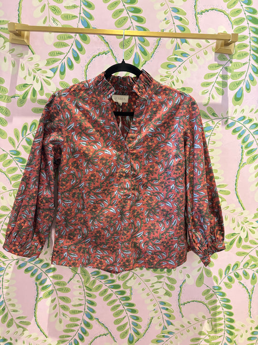 Daniella Top- Climbing Floral