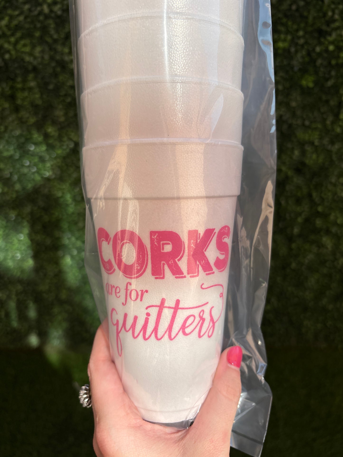 Corks are for Quitters-Pink
