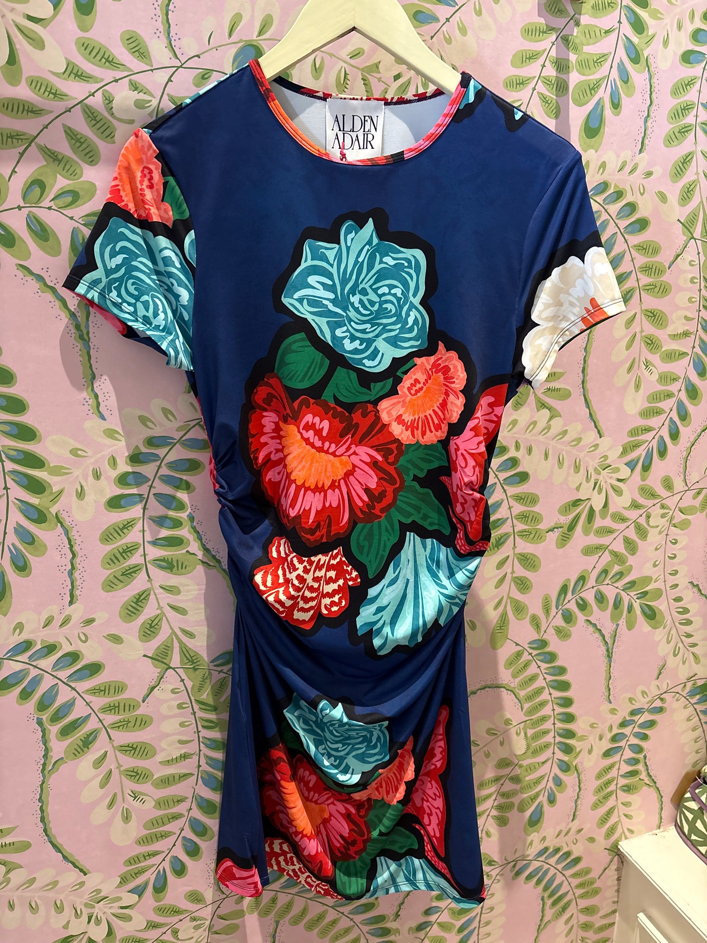 Andy Dress - Navy Bouquet