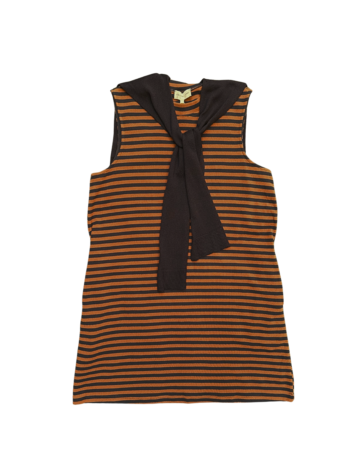 Striped Sleeveless Mini Dress
