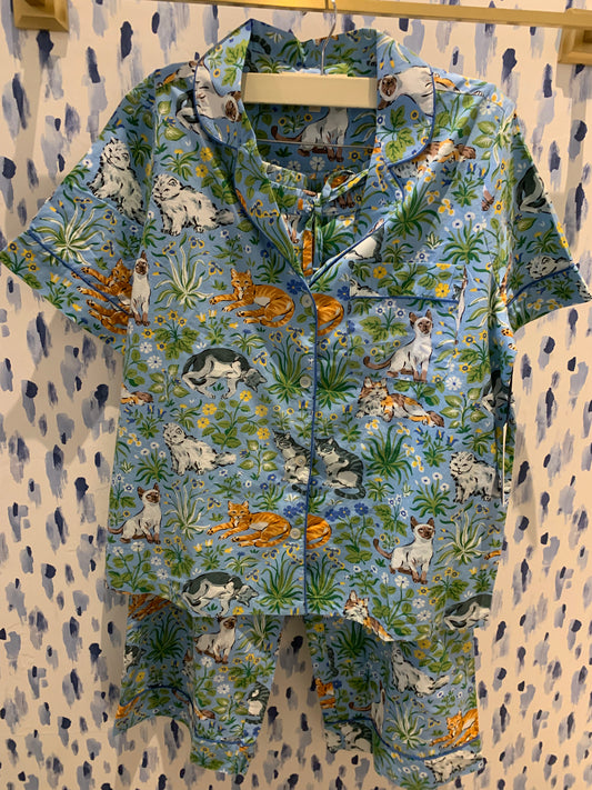 Pajama Set - Cornflower