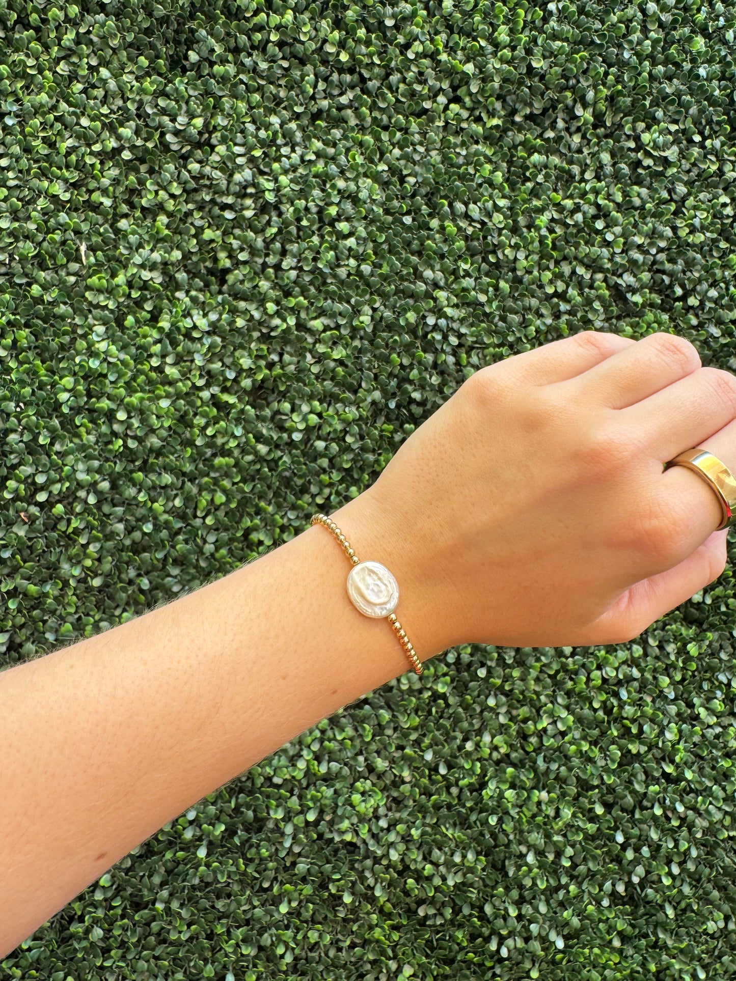 Gold Filled MOP Bracelet