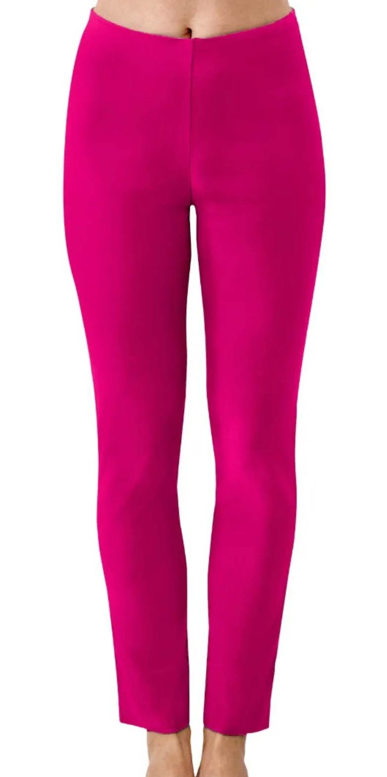 Gretchen Scott GripeLess Pull On Pant - Hot Pink