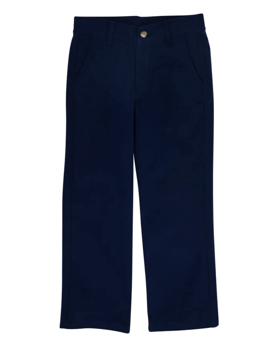 Prep School Pants Nantucket Navy With Richmond Red Stork