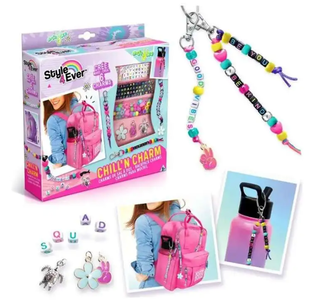 Style 4 Ever Chill'n Charm Backpack Charms