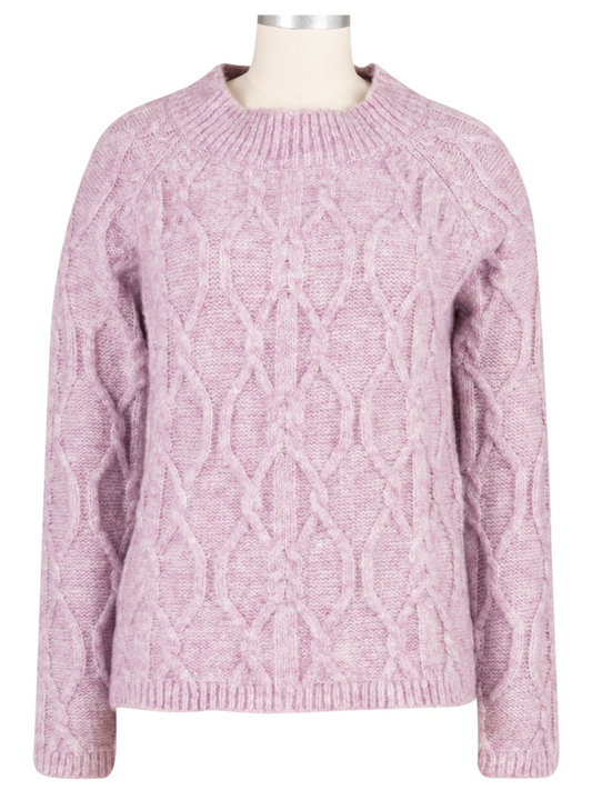 KUT Cable Knit Pullover - Eudora