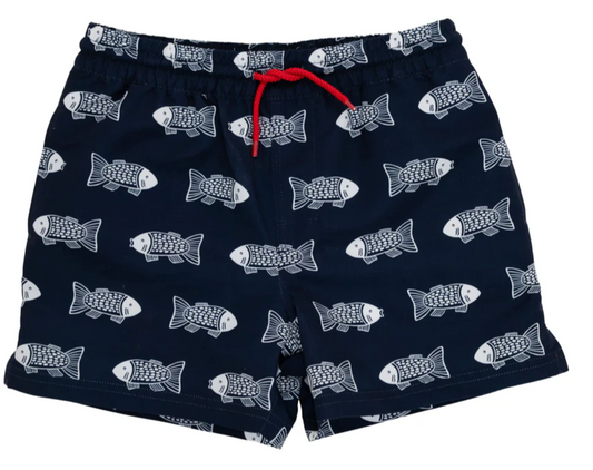 Tortola Trunks Fairfield Fish With Richmond Red