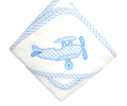 Airplane Hooded Towel Set