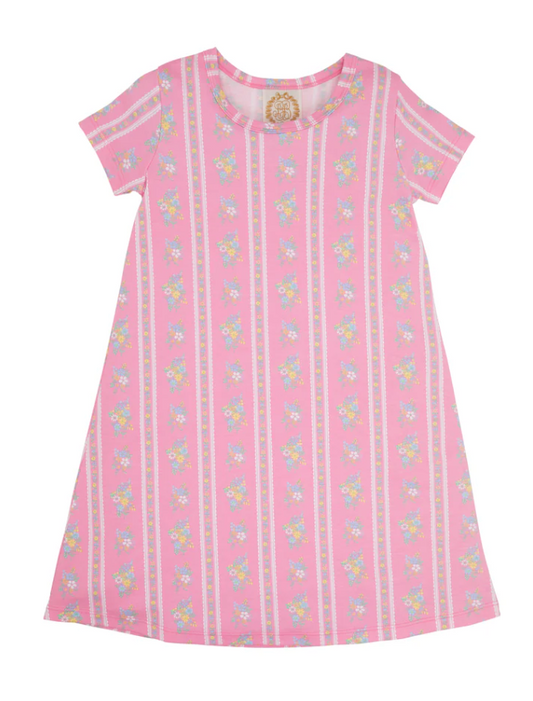 Polly Play Dress - Argonne Forest Flowers (Pink)