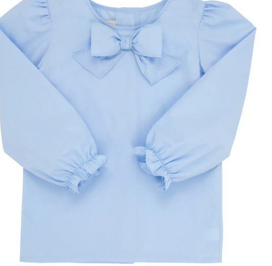 Beatrice Bow Blouse & Onesie Beale Street Blue Regular price