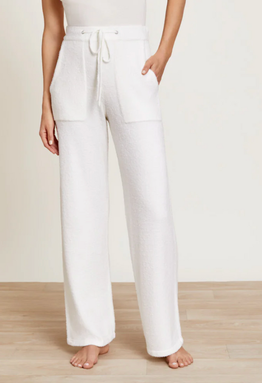 CozyChic Lite Patch Pocket Long Pant -Pearl