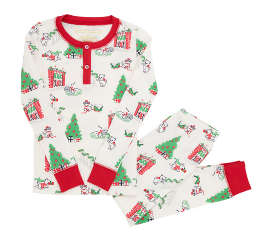 Sutton's Sweet Dream Set (Unisex) Classic Christmas with Richmond Red