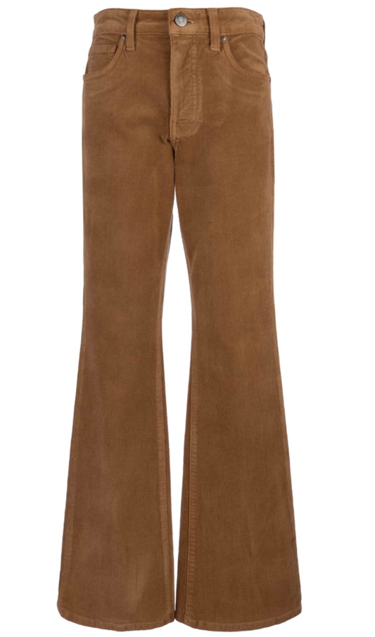 Ana High Rise Flare-Camel