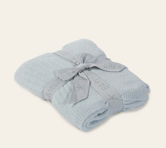 Cozychic Lite Ribbed Blanket-Blue