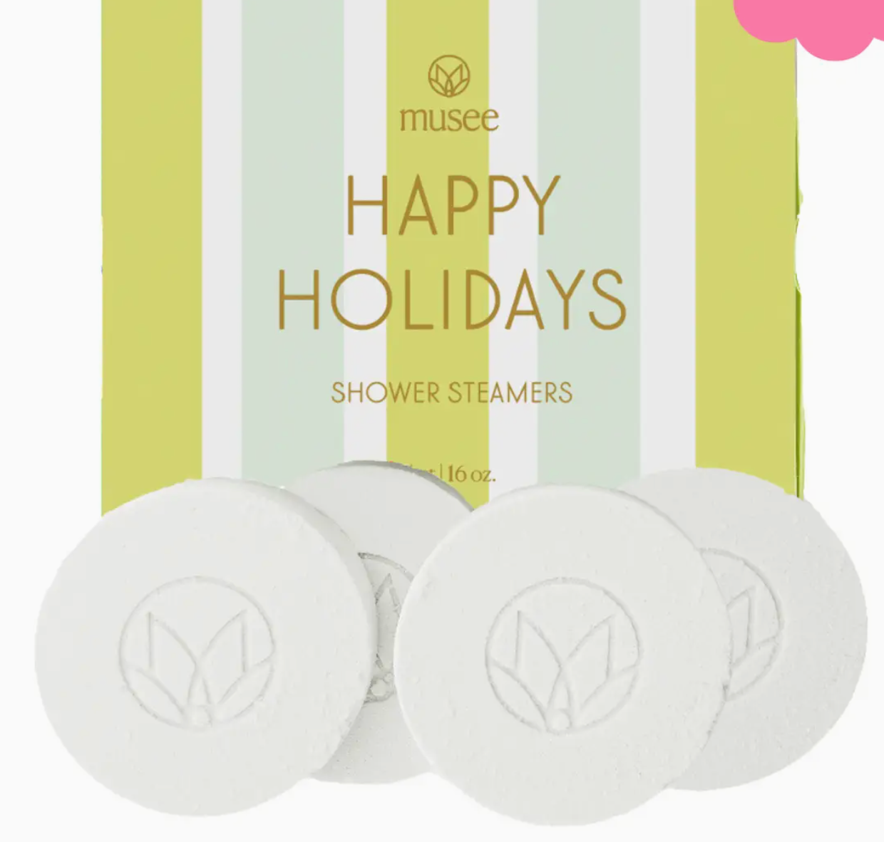 Happy Holidays Shower Steamer