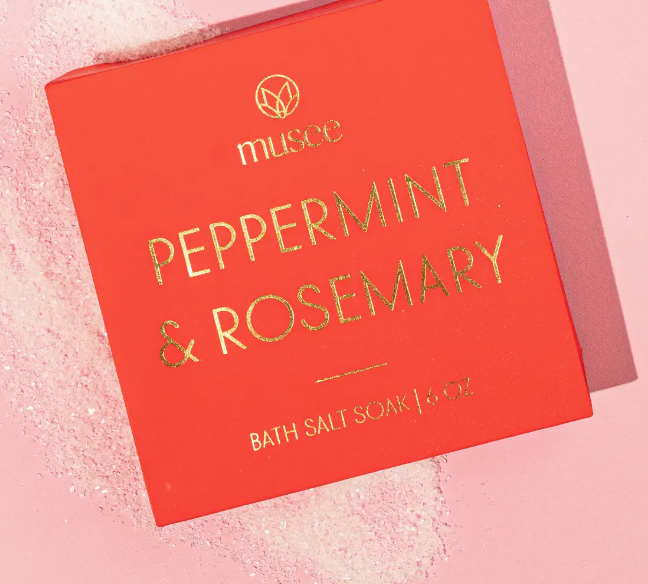 Peppermint & Rosemary Mini Salt Soak