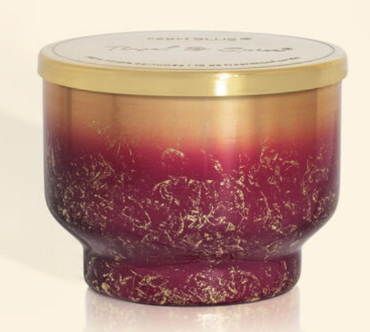 Tinsel & Spice Glimmer Inverted Jar, 10 oz