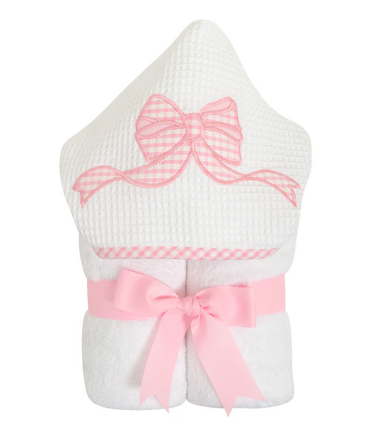 Pink Bow Everykid Towel - Pink