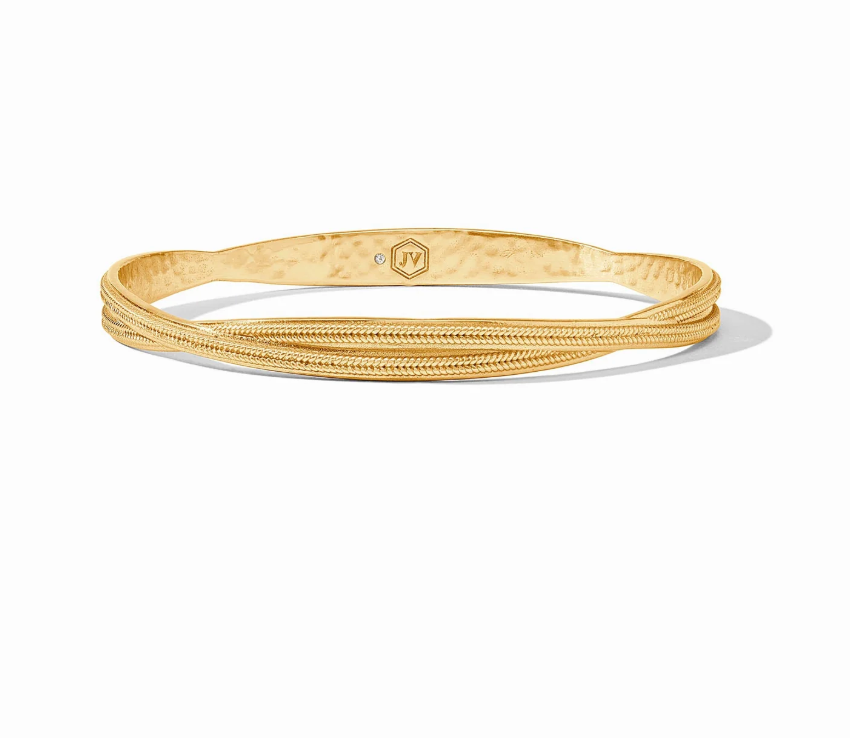 Cheval Twist Bangle-Gold