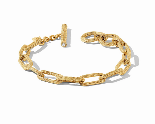 Cheval Paperclip Link Bracelet-Gold