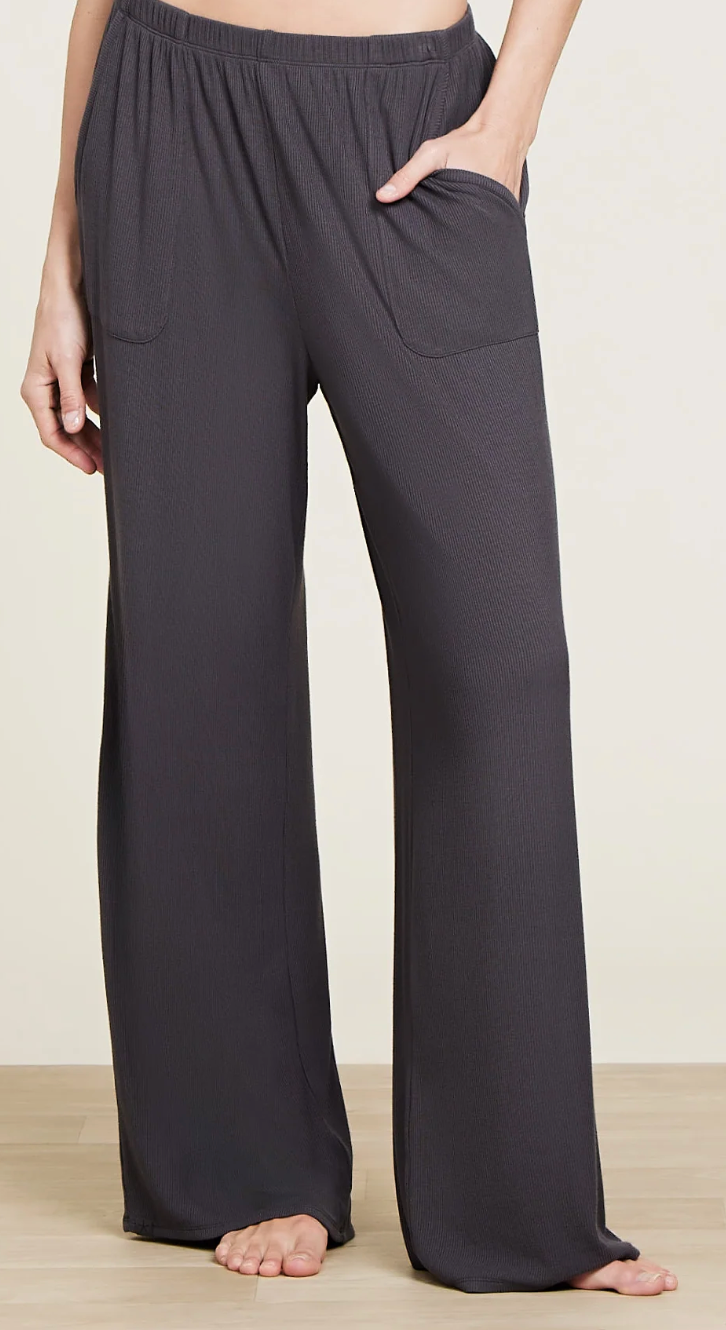 Malibu Collection® Ultra Soft Rib Patch Pocket Pant