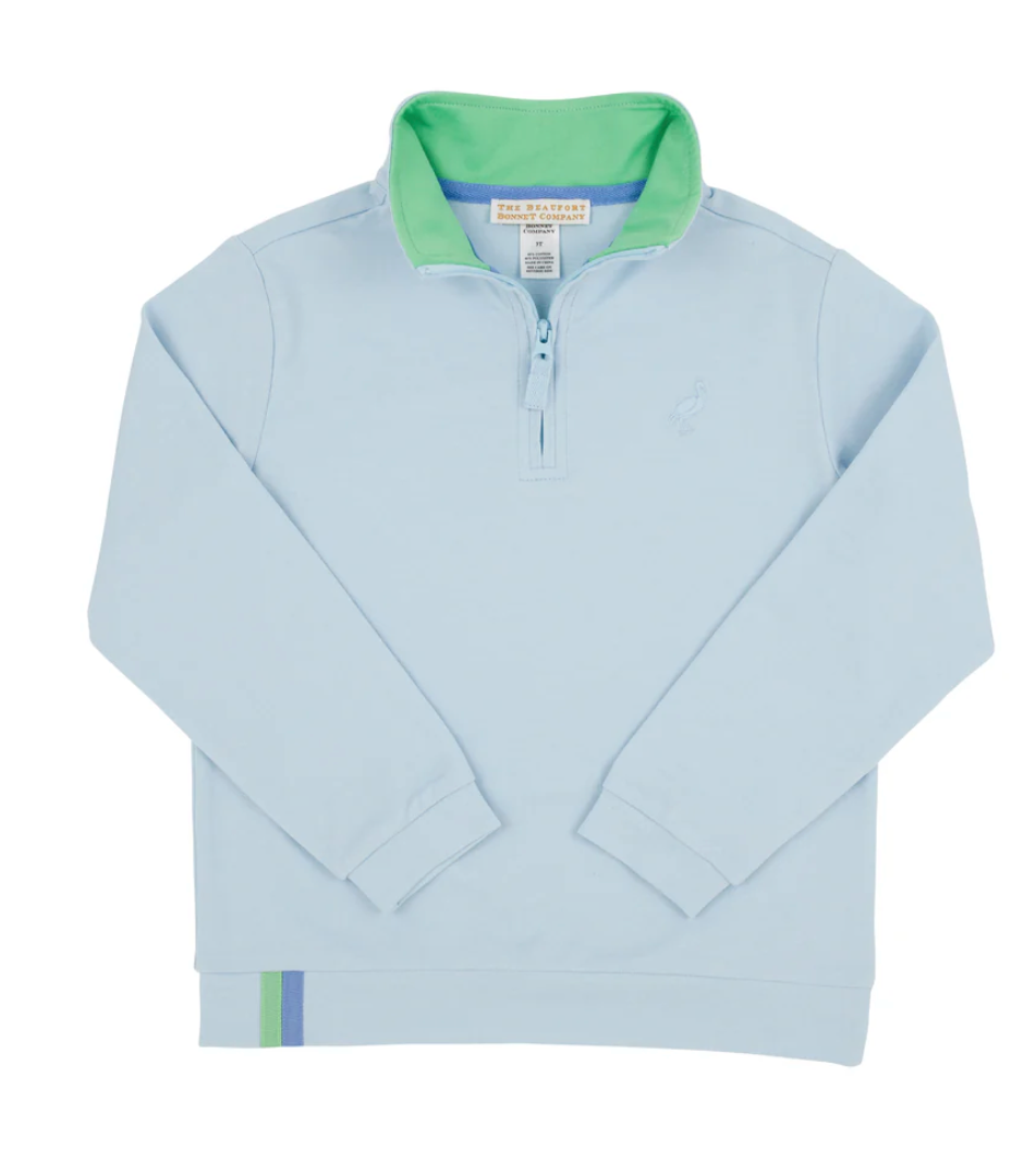 Prepletic™ Hayword Half-Zip (Unisex) Buckhead Blue with Buckhead Blue Stork Regular price