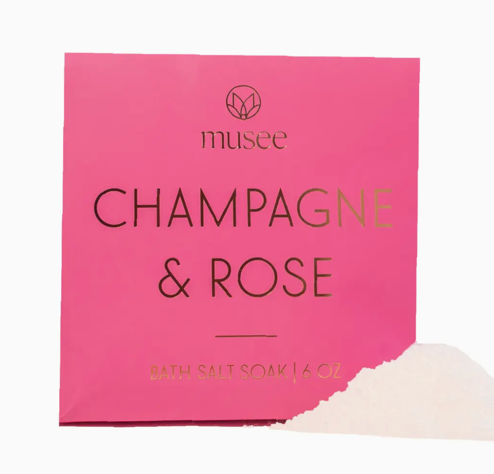 Champagne and Rose Bath Salt