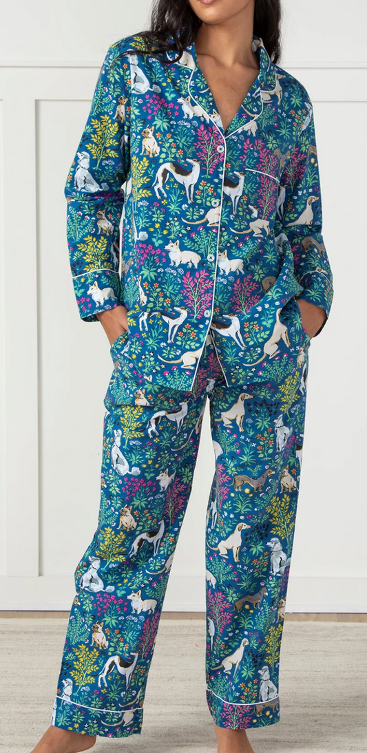 Pajama Set - Indigo