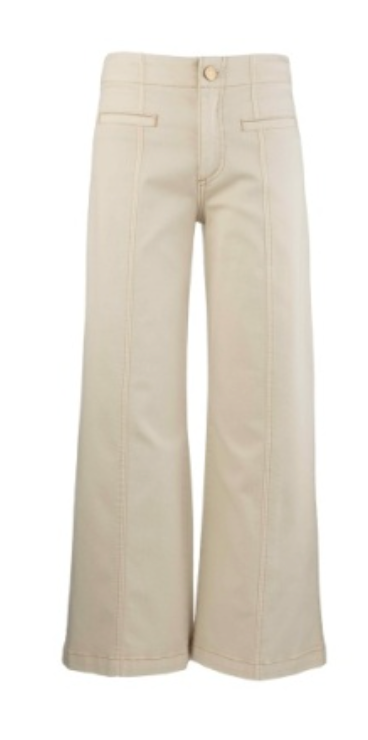 Meg High Rise Wide Leg In Canvas