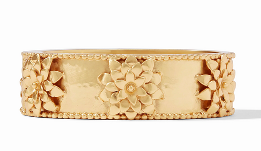 Flora Statement Hinge Bangle