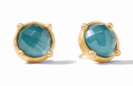 Honey Stud- Iridescent Montana Blue