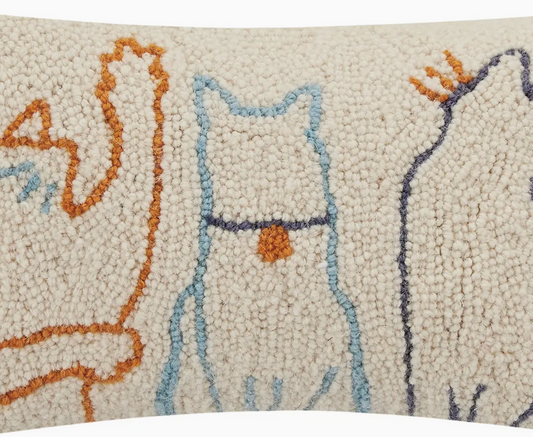 Cat Hook Pillow