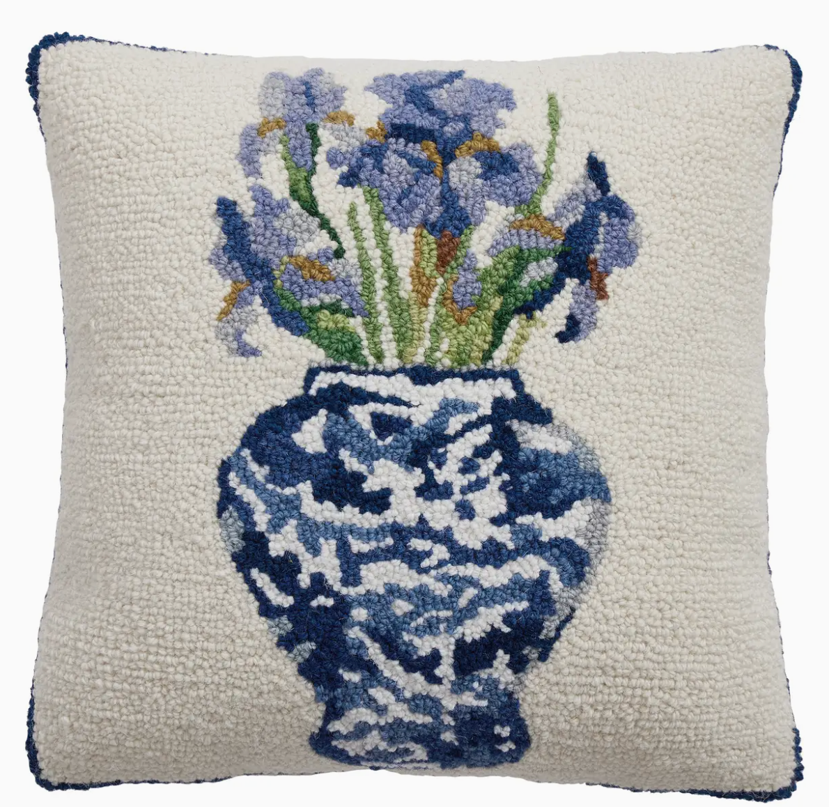Chinoiserie Flowers Hook Pillow